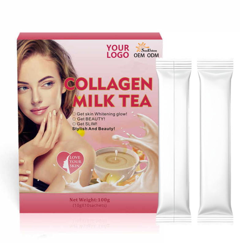 Collagen Milk Tea Supplier - Bagged Form Whitening