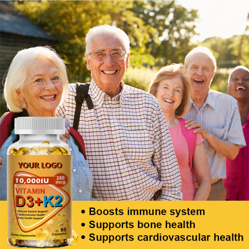 Vitamin K2 D3 Capsules Manufacturer - High Quality System