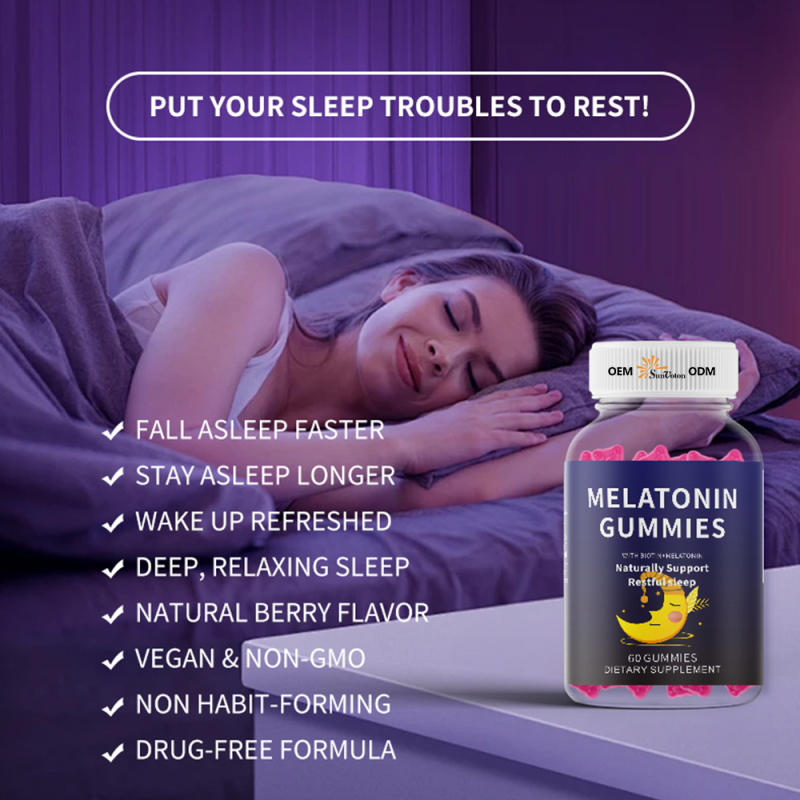 Sleep Gummies Supplier - Plant Extract Melatonin