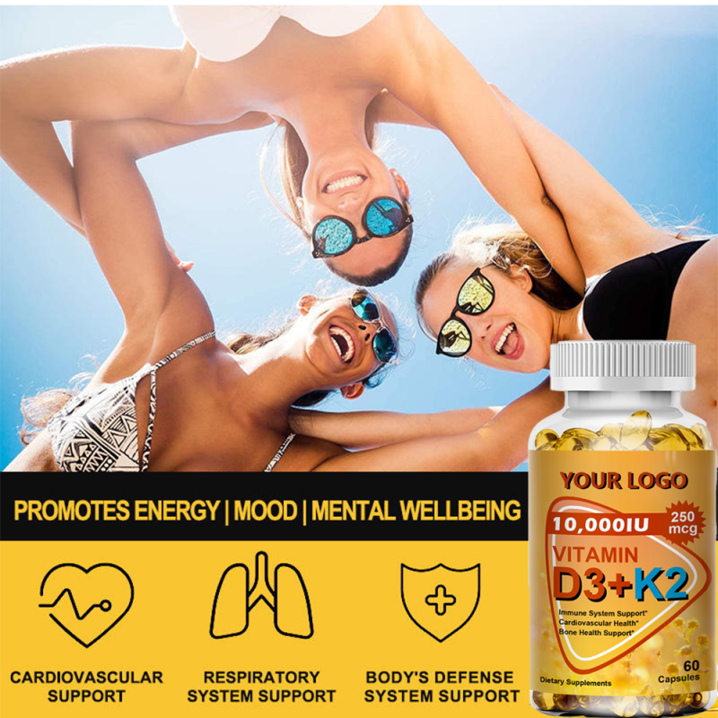 Vitamin K2 D3 Capsules Manufacturer - High Quality System