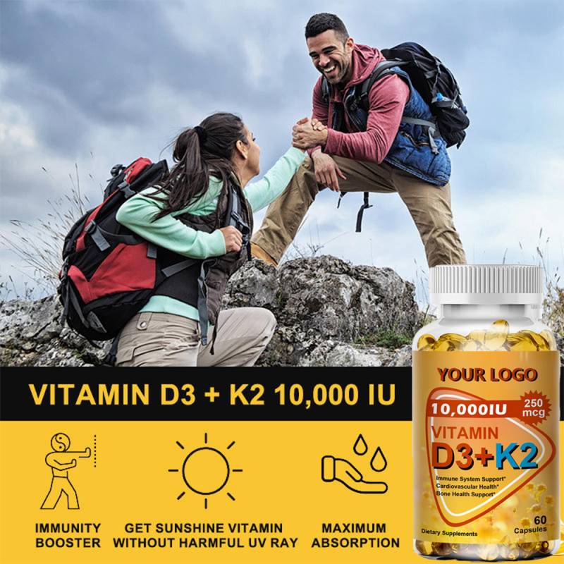Vitamin K2 D3 Capsules Manufacturer - High Quality System