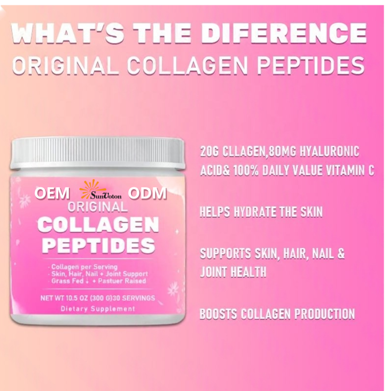Collagen Peptides Powder Manufacturer - OEM Anti-Aging Bulk