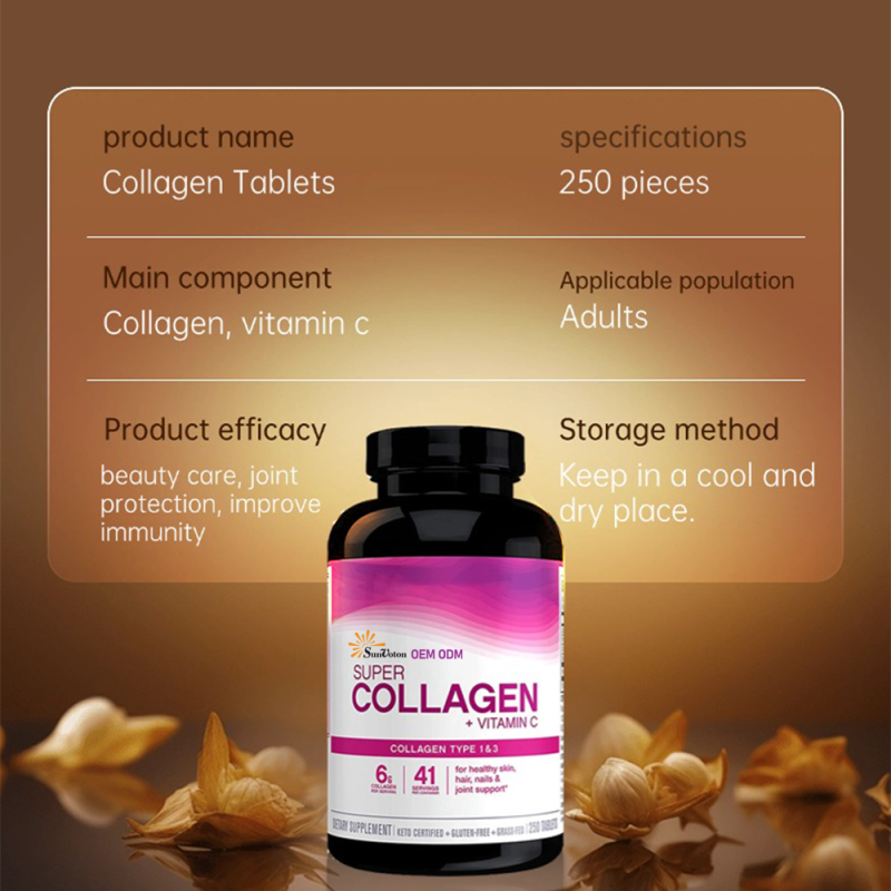 Collagen Tablets Manufacturer - Vitamin C Skin Hair Nail