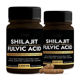 Shilajit Capsules Manufacturer - Private Label Herbal Resin Pure Himalayan