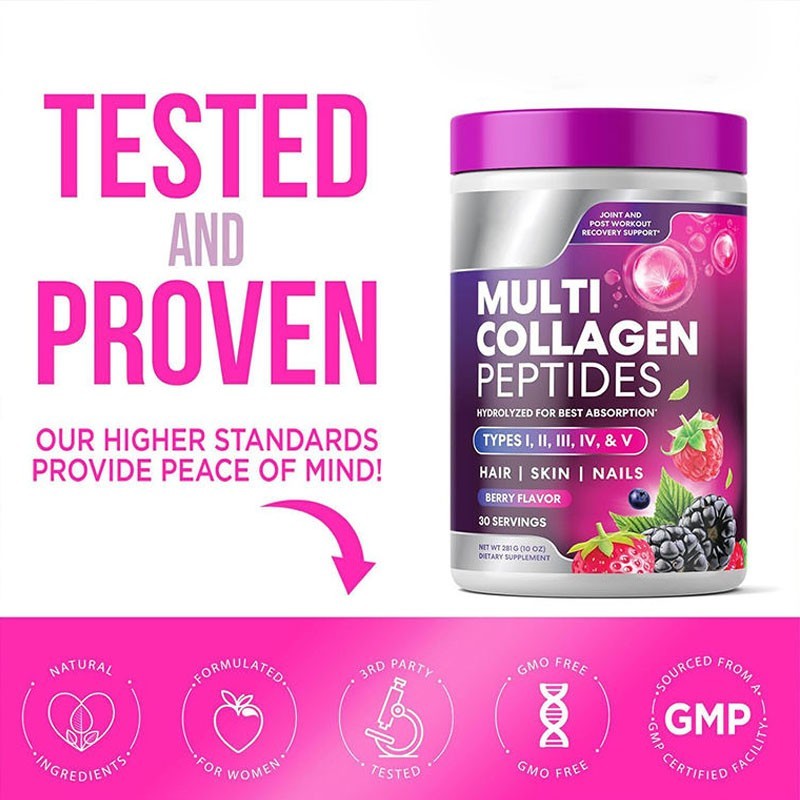 Collagen Powder Supplier - Multi Collagen High Quality Supplement Drink