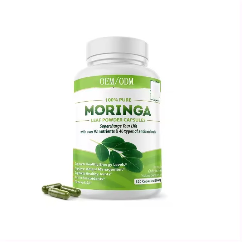 Moringa Capsules Manufacturer - OEM ODM Private Label Leaf Extract Capsule
