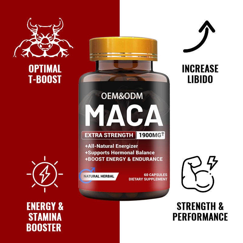 Maca Capsules Factory - Professional Manufacturer Ginseng Energy Booster