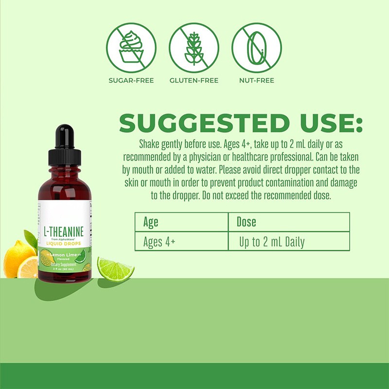 L-Theanine Drops Supplier - OEM ODM Private Label Liquid Food