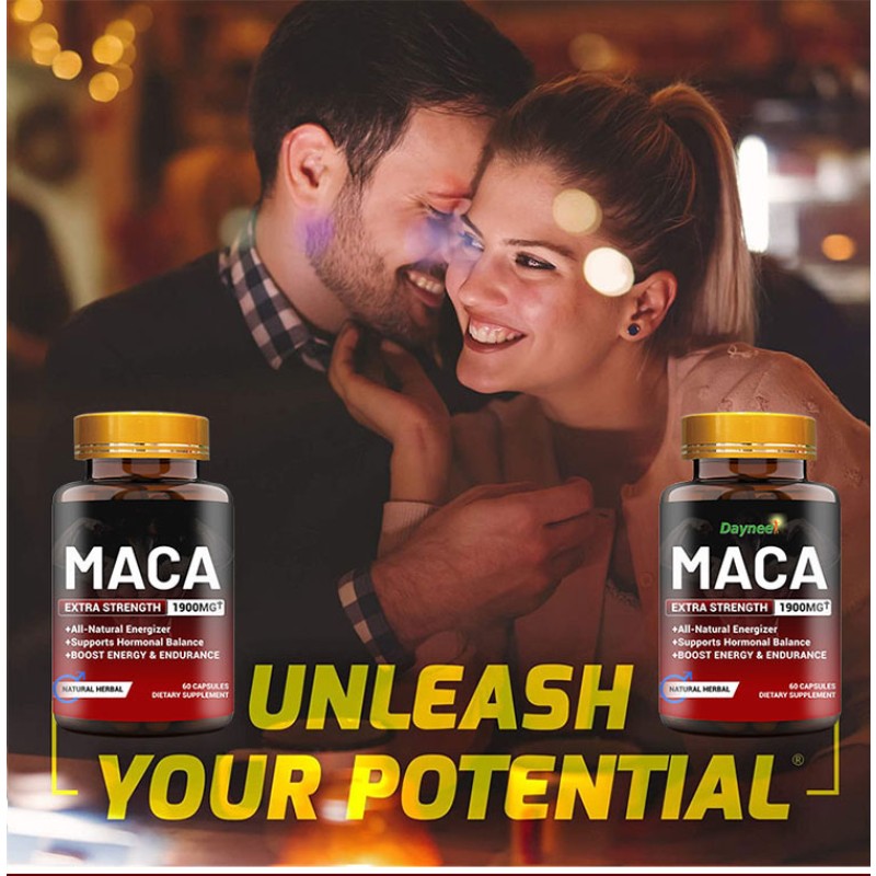 Maca Capsules Factory - Professional Manufacturer Ginseng Energy Booster