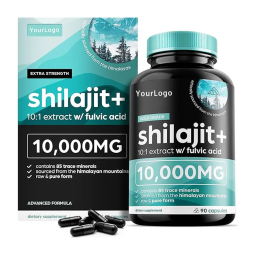 Shilajit Capsules Factory - High Quality Acid Shilajit Supplement Capsules