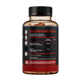 Shilajit Capsules Factory - Herbal Extract Ashwagandha Shilajit Supplement