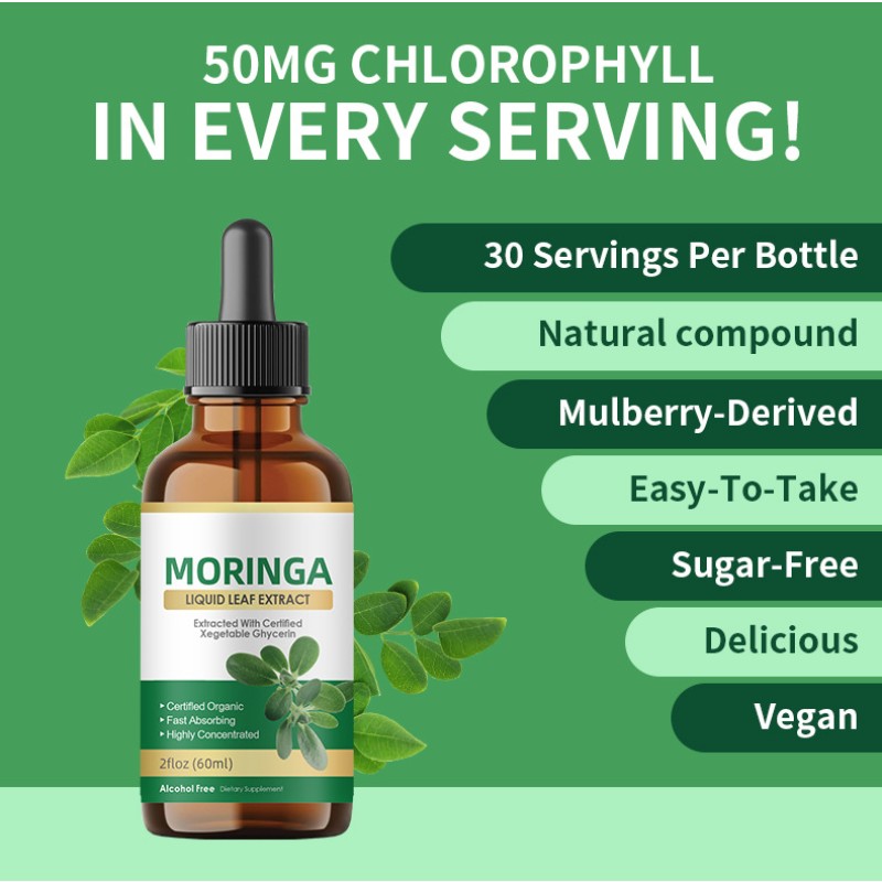 Moringa Drops Manufacturer - OEM ODM Leaf Extract Drops Supplement