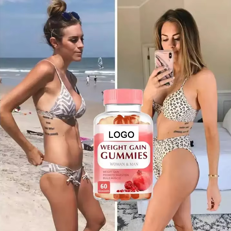 Weight Gain Gummies Supplier - OEM ODM Factory Supply Build Shape Muscle