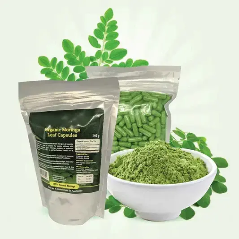 Moringa Capsules Factory - Bulk Powder Organic Customize Leaf Powder