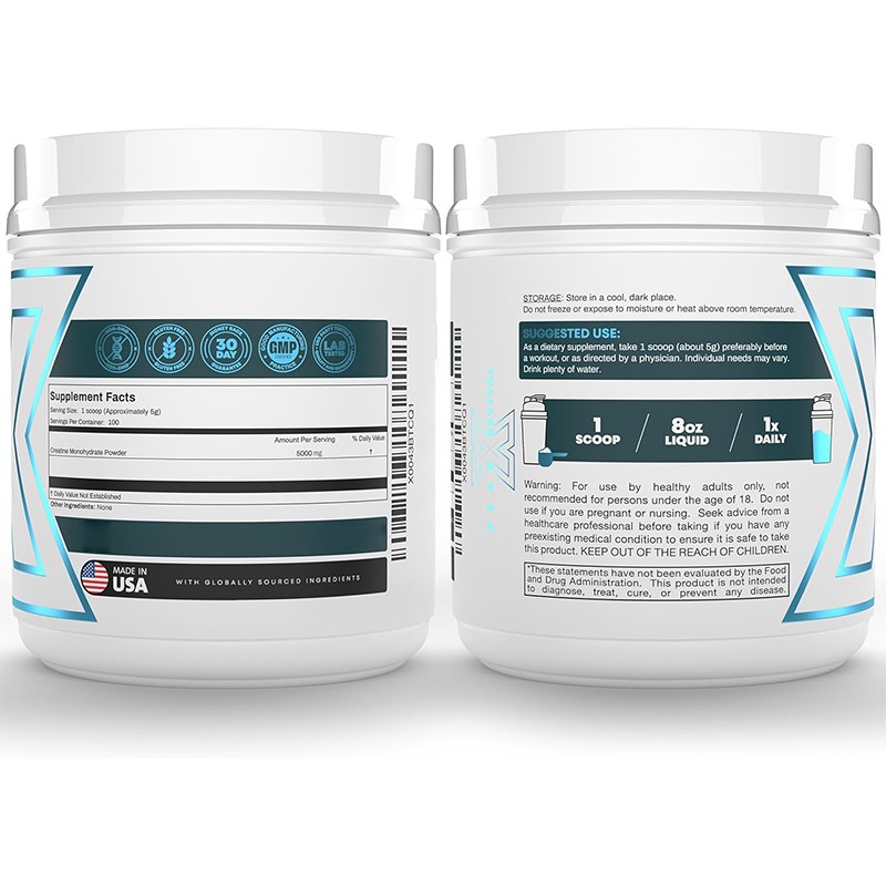 Creatine Powder Supplier - OEM Private Labels 500g 200 Mesh Pure