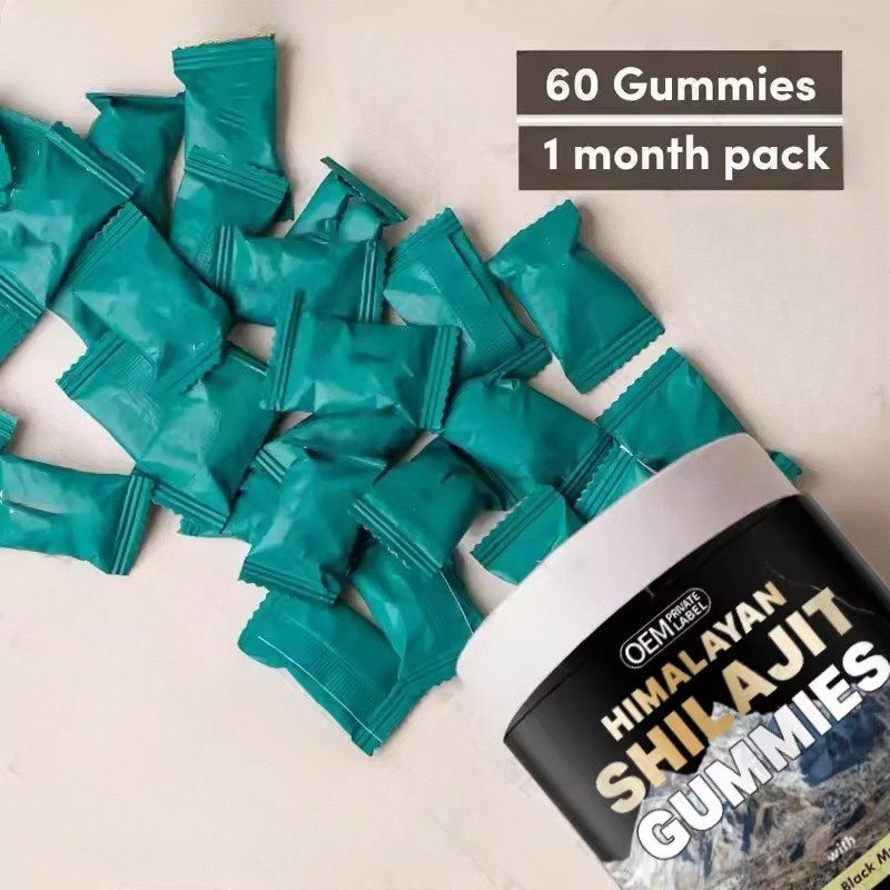 Shilajit Gummies Manufacturer - Private Label High Potency Gold Grade Resin