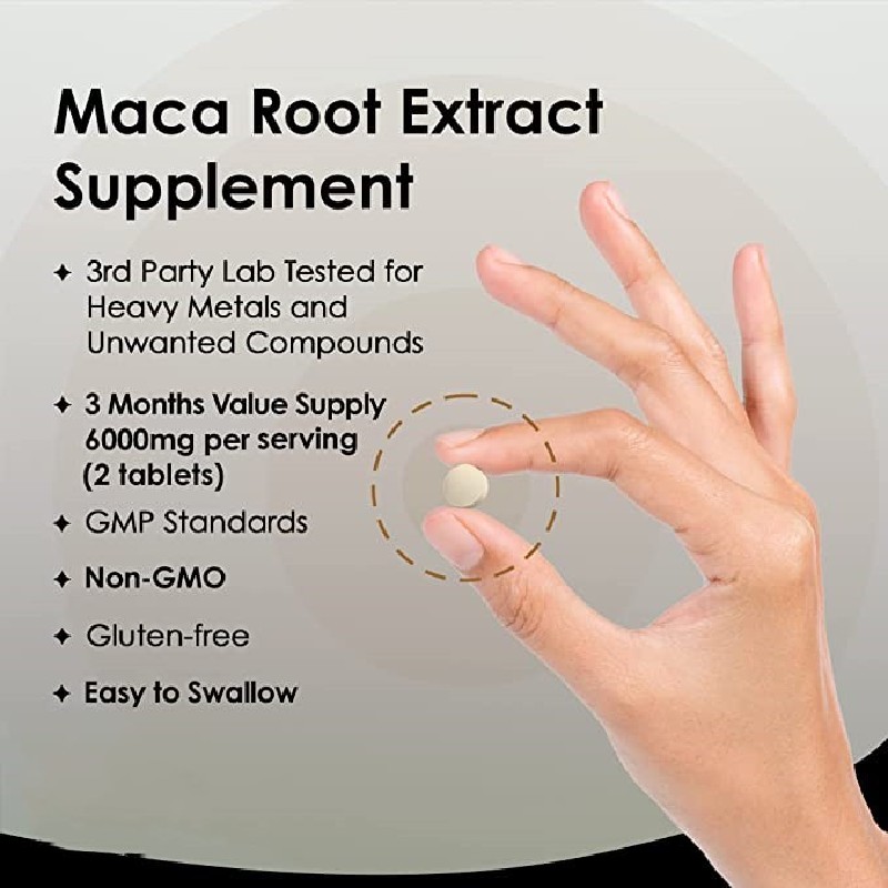 Energy Boost Supplement Manufacturer - Maca Root Performance Mood