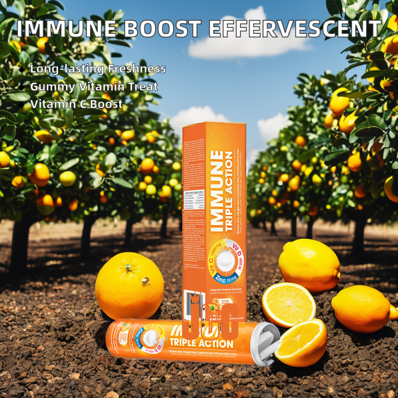 Immune Effervescent Tablet Factory - 1000mg Vitamin C 20 Tablets