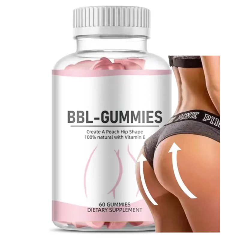 BBL Gummies Manufacturer - Women Buttock Enhancement Hip