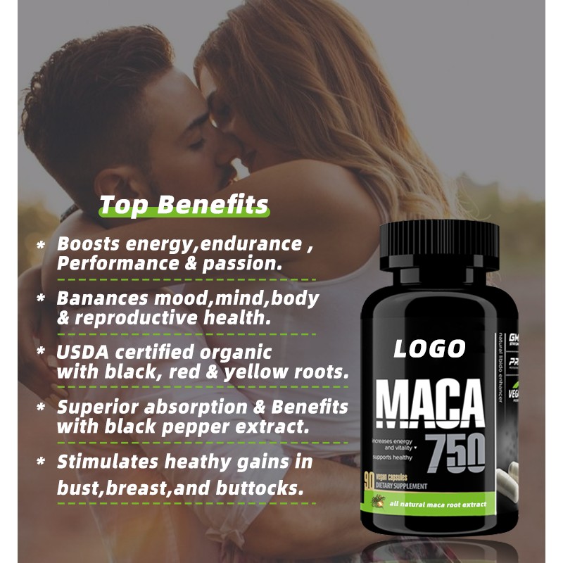 Maca Ginseng Capsules Supplier - Natural Power Energy Booster