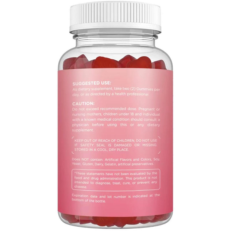 Vegan Collagen Gummies Supplier - Vitamin C E L-Glutathione
