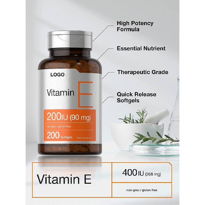 Vitamin E Softgels Manufacturer - Good Sales Volume Formula