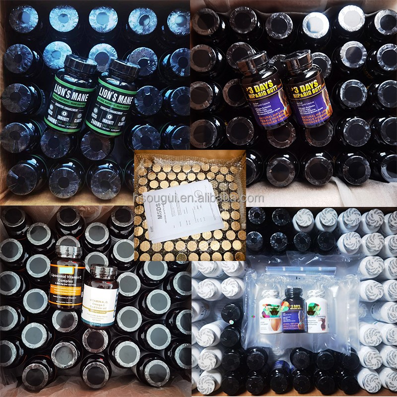 Herbal Supplement Capsules Supplier - OEM Food Grade Bottle Packaging