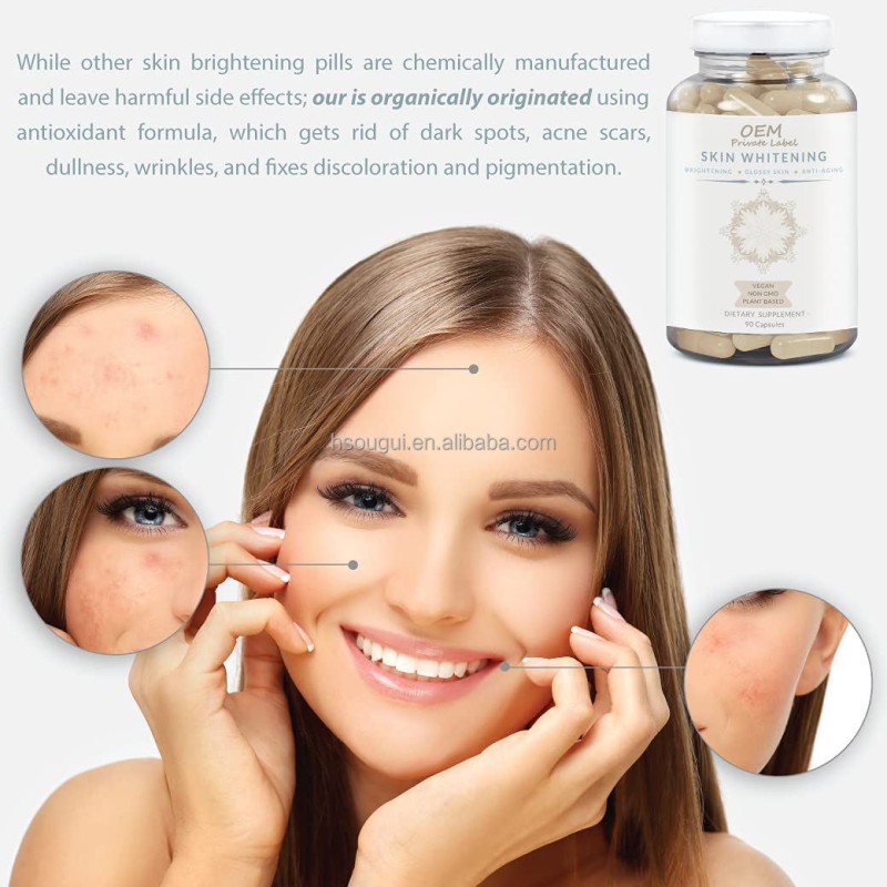 Vitamin C Collagen Capsules Manufacturer - L-Glutathione Anti-Aging