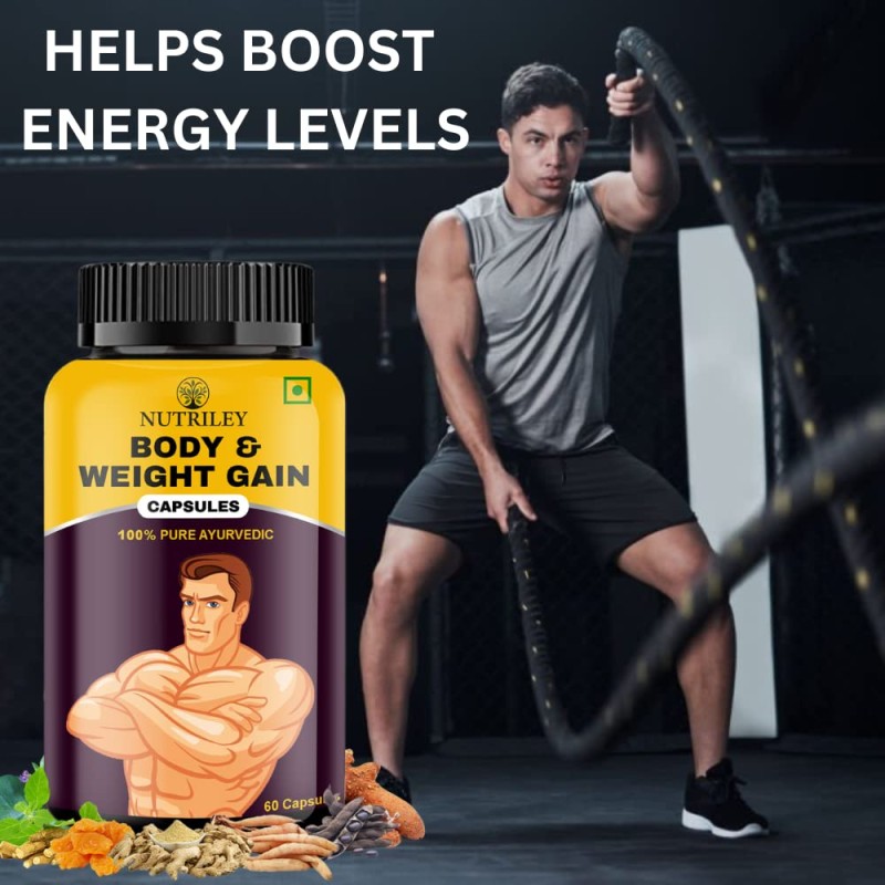 Weight Gain Capsules Factory - 60 Count Muscle Development