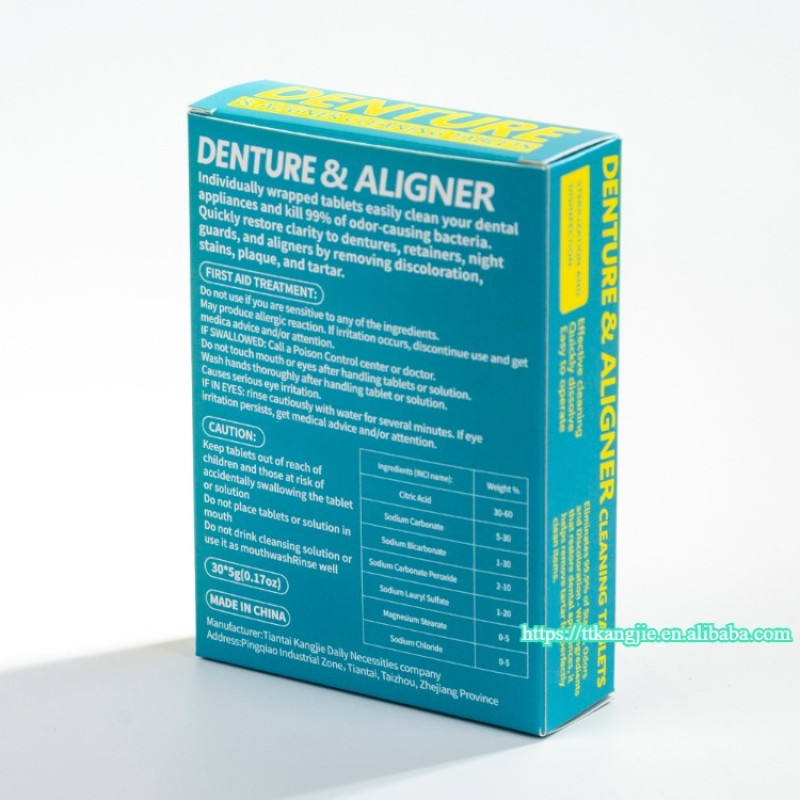 Denture Tablets Manufacturer - Convenient Solid Easy-Off Effervescent Solution