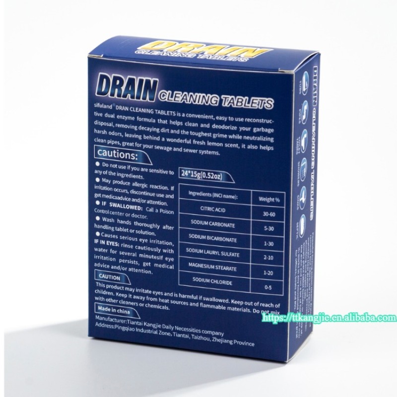 Drain Tablets Factory - Factory Price Eco-Friendly Disposable Solid Shape