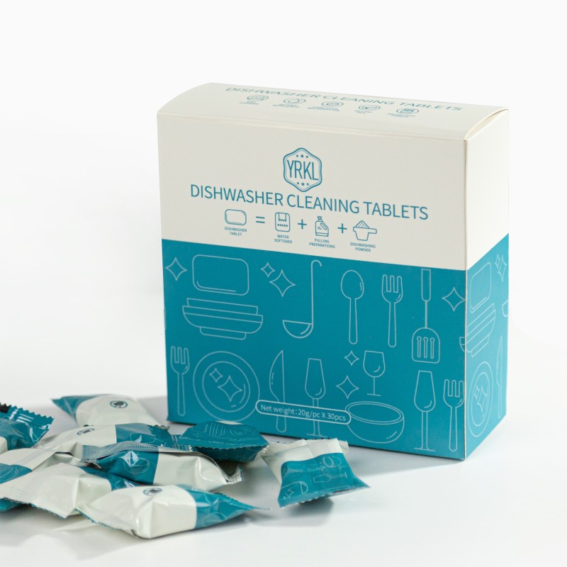 Dishwasher Detergent Manufacturer - Three-in-One Solid Block Powder Salt