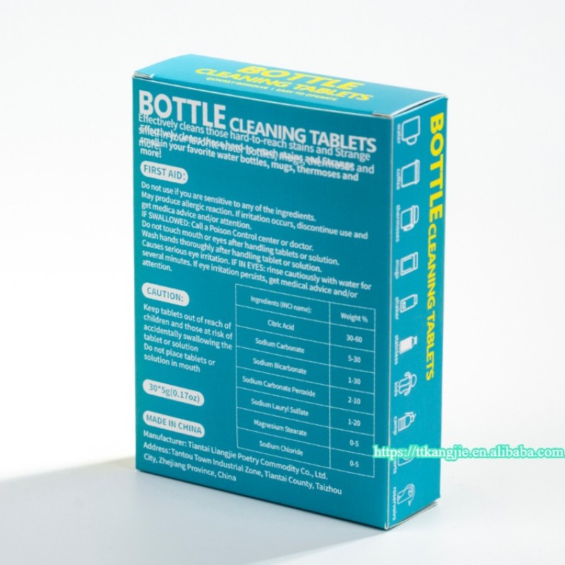 Baby Bottle Tablets Factory - 5g Disposal Convenient Wash Time-Saving