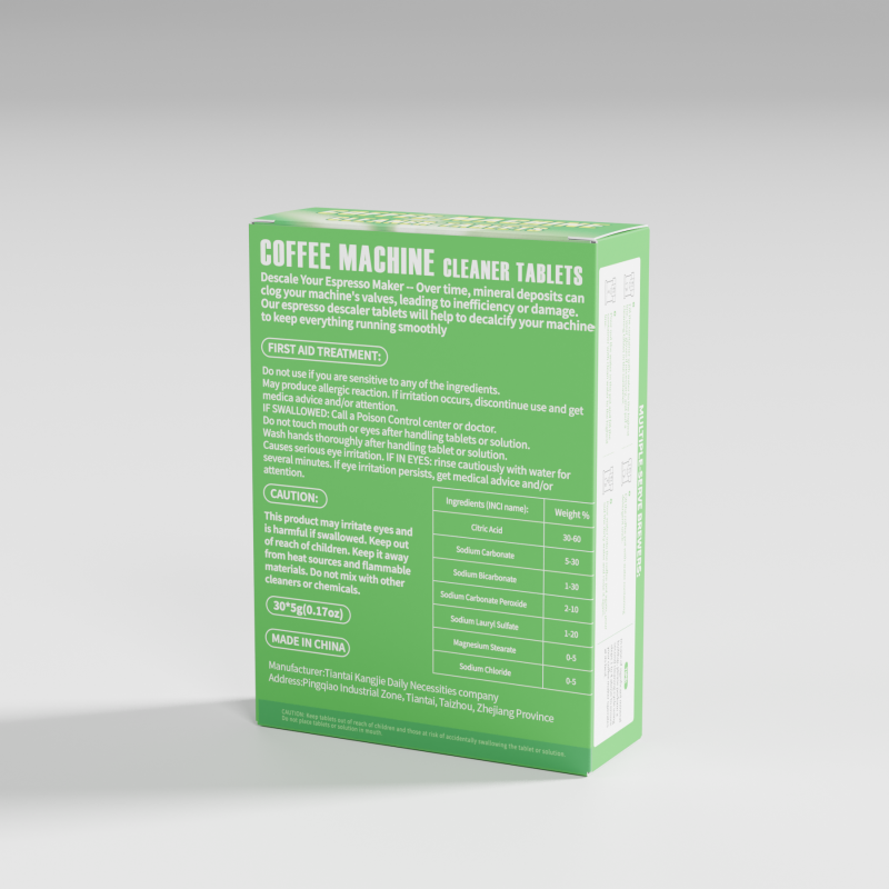 Household Tablets Supplier - 30-Piece Convenient Solid Easy-Off Coffee Care