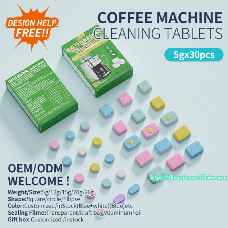 Cleaning Tablets Factory - Effervescent Bathroom Sewer Machine Premium Block