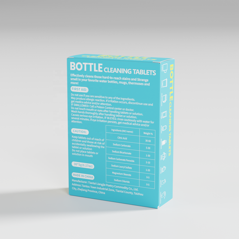 Glass Bottle Tablets Factory - Hot Selling Biodegradable Effervescent with Box