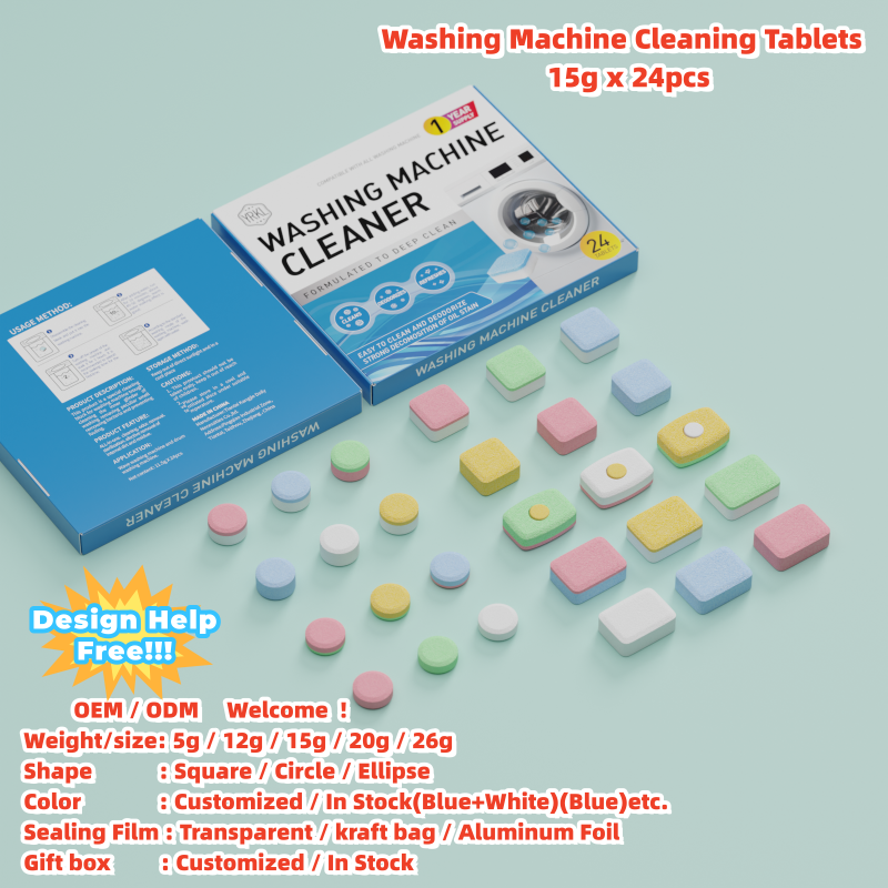 Cleaning Tablets Factory - Effervescent Bathroom Sewer Machine Premium Block
