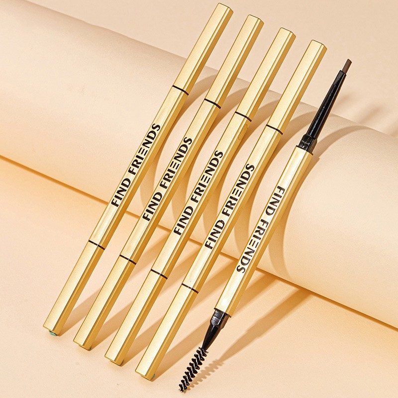 Gold Eyebrow Pencil Supplier - MR.JT Double Head Fine Tip