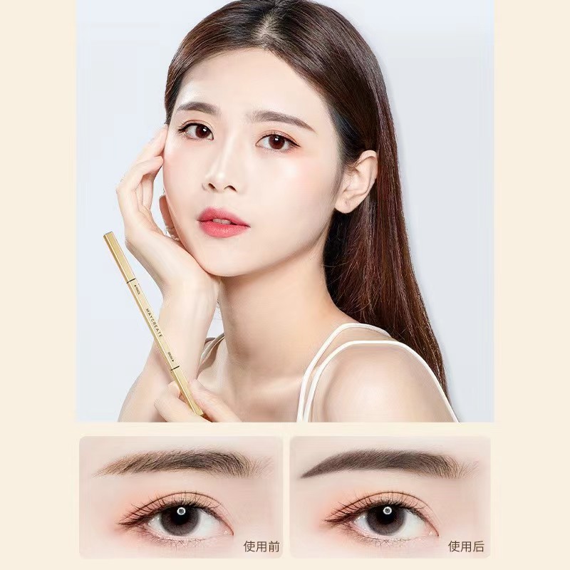 Gold Eyebrow Pencil Supplier - MR.JT Double Head Fine Tip