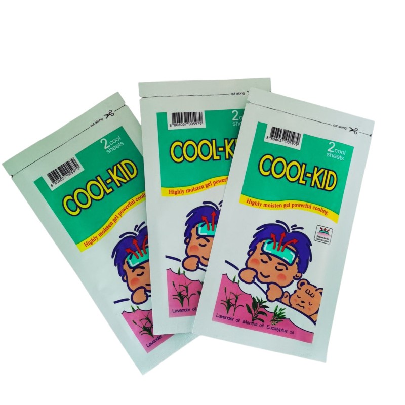 Cooling Sticker Manufacturer - Ice Cool Sticker for Kids 6-pack Customizable