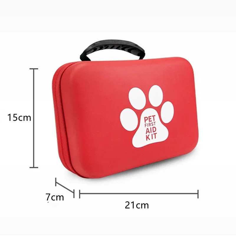Pet First Aid Kit Manufacturer - PU Material Dog Cat Emergency Wound Treatment