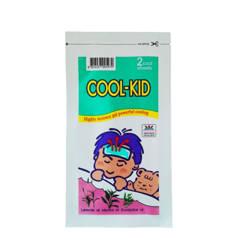 Cooling Sticker Manufacturer - Ice Cool Sticker for Kids 6-pack Customizable