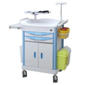 Anesthesia Trolley Supplier - Custom Veterinary Cart with Drawers