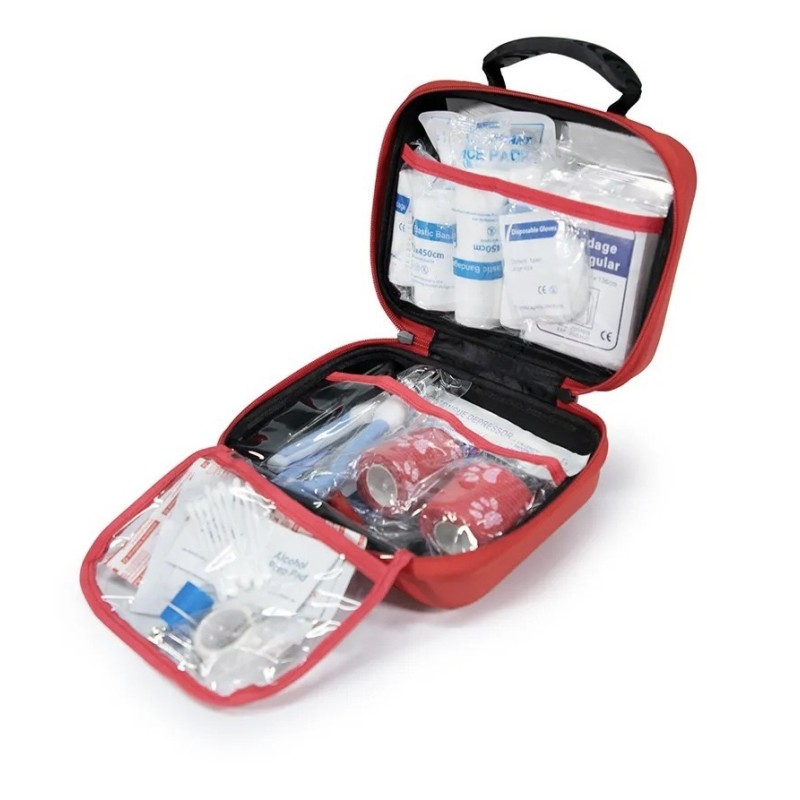 Pet First Aid Kit Factory - Wholesale EVA Bag for Dog Cat Outdoor Emergency