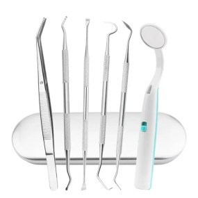 Dental Mirror Supplier - Disposable LED Mouth Mirror Diagnostic Instrument Set
