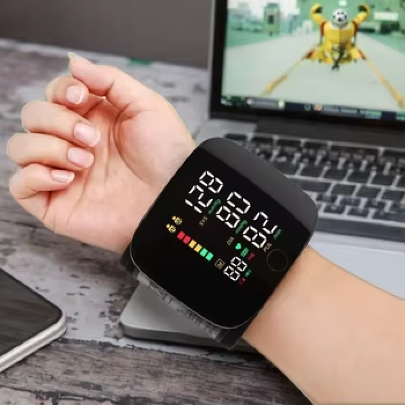 Wrist BP Monitor Supplier - Smart Digital Blood Pressure Meter Heartbeat Detection