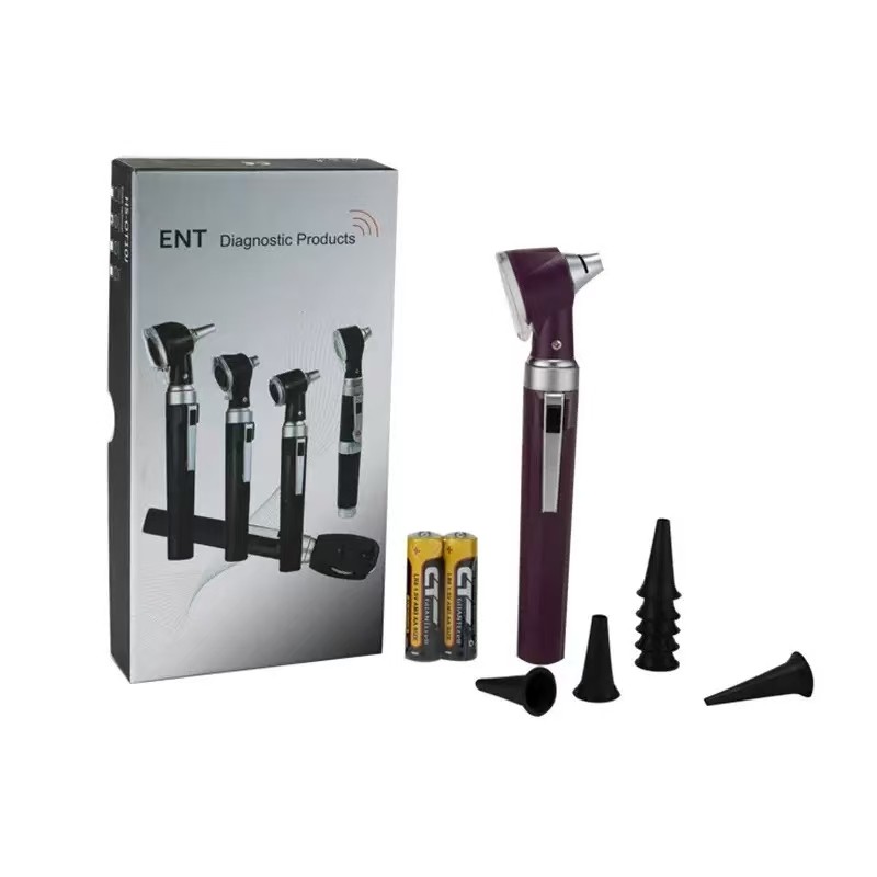 Otoscope Supplier - Professional LED Fiber Optic Mini Medical Diagnostic Set