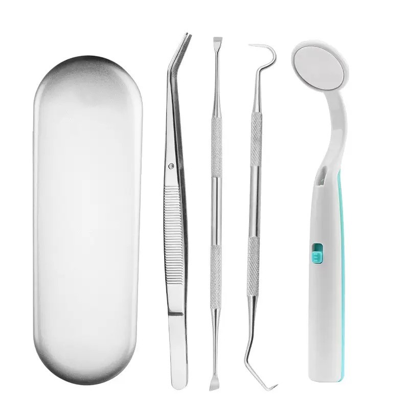 Dental Mirror Supplier - Disposable LED Mouth Mirror Diagnostic Instrument Set