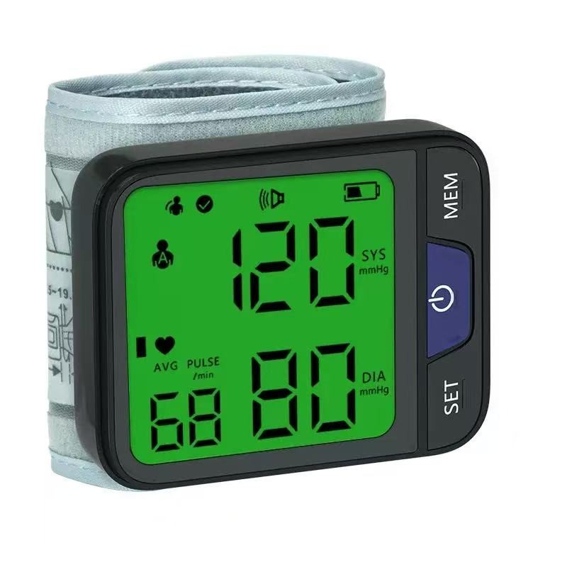 Blood Pressure Monitor Manufacturer - Wrist Digital Voice BP Machine Home Use