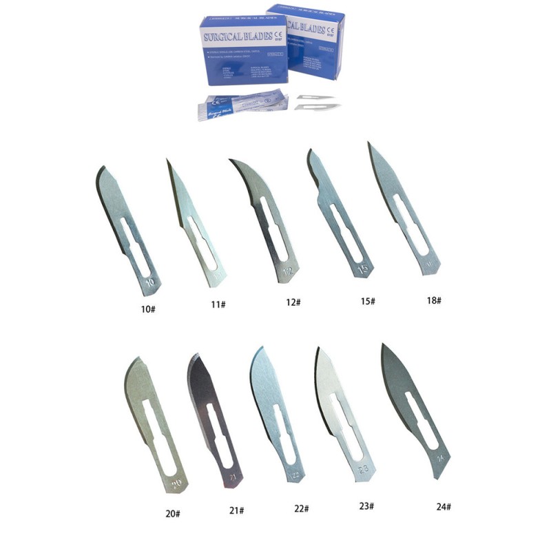 Surgical Blades Manufacturer - Medical Disposable Scalpel Blades 100PCS OEM
